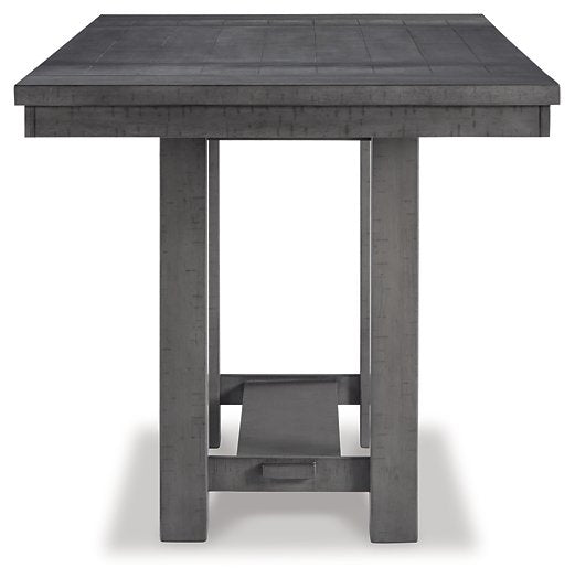 Myshanna Counter Height Dining Extension Table - Affordable Home Luxury