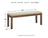 Moriville Dining Bench - Affordable Home Luxury