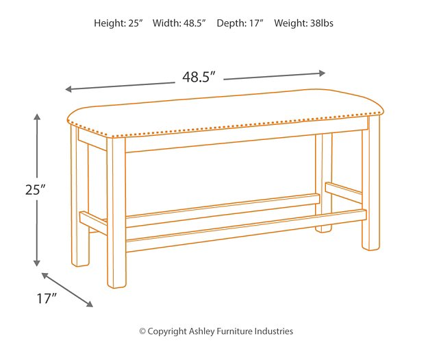 Moriville Counter Height Dining Set - Affordable Home Luxury