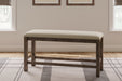 Moriville Counter Height Dining Bench - Affordable Home Luxury