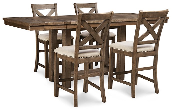 Moriville Counter Height Dining Set - Affordable Home Luxury