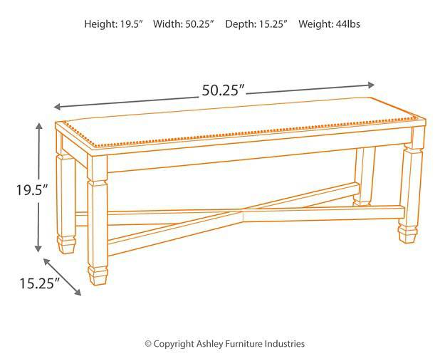 Bolanburg Dining Bench - Affordable Home Luxury