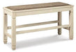 Bolanburg Counter Height Dining Bench - Affordable Home Luxury