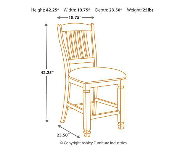 Bolanburg Counter Height Dining Set - Affordable Home Luxury