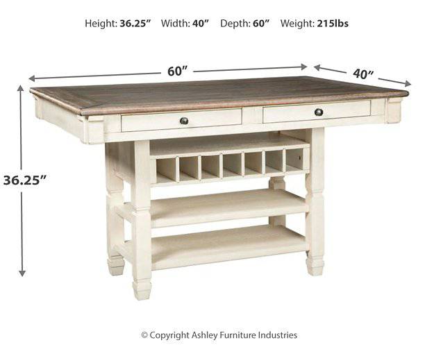 Bolanburg Counter Height Dining Set - Affordable Home Luxury