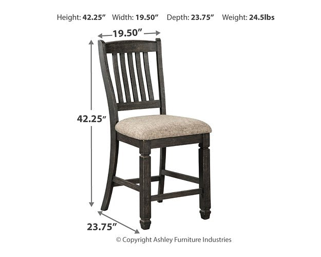 Tyler Creek Counter Height Bar Stool - Affordable Home Luxury