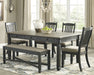 Tyler Creek Dining Set - Affordable Home Luxury