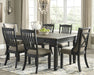 Tyler Creek Dining Set - Affordable Home Luxury