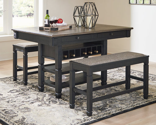 Tyler Creek Counter Height Dining Table - Affordable Home Luxury