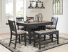 Tyler Creek Counter Height Dining Set - Affordable Home Luxury