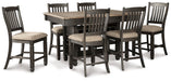 Tyler Creek Counter Height Dining Set - Affordable Home Luxury