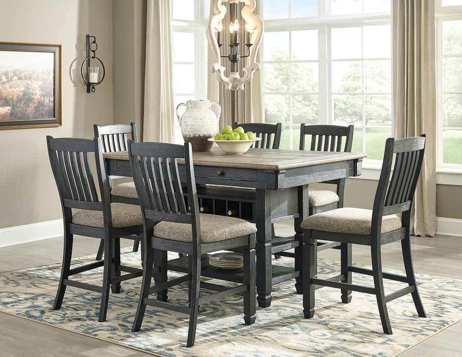 Tyler Creek Counter Height Dining Set - Affordable Home Luxury