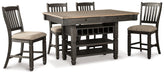 Tyler Creek Counter Height Dining Set - Affordable Home Luxury