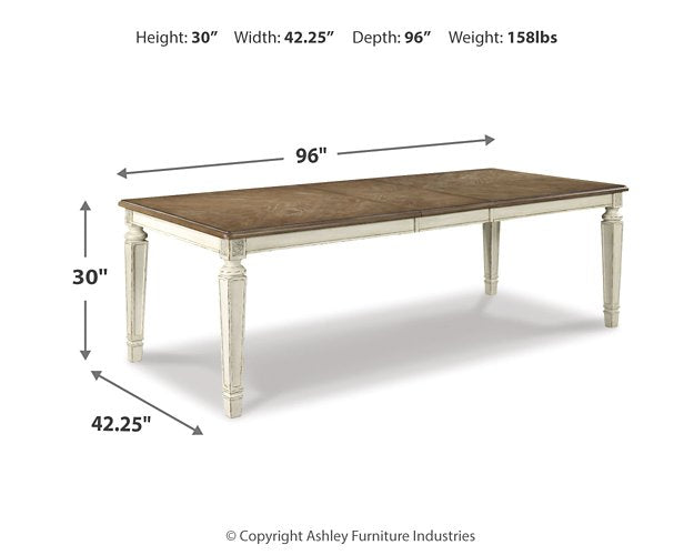 Realyn Dining Extension Table - Affordable Home Luxury