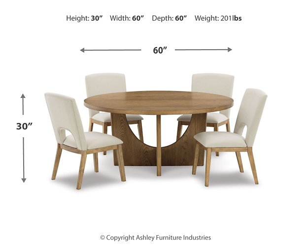 Dakmore Dining Room Set - Affordable Home Luxury