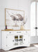 Ashbryn Dining Server and Hutch - Affordable Home Luxury