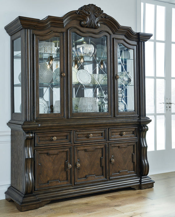 Maylee Dining Buffet and Hutch - Affordable Home Luxury