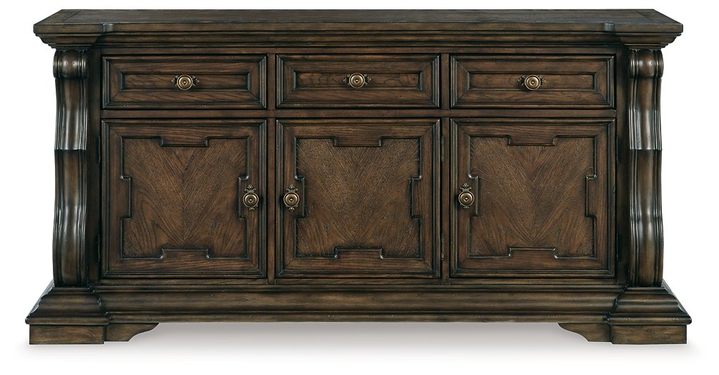 Maylee Dining Buffet and Hutch - Affordable Home Luxury