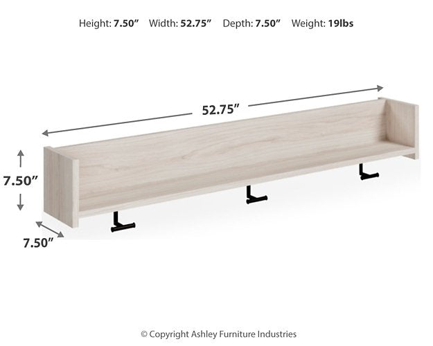 Socalle Bench with Coat Rack - Affordable Home Luxury