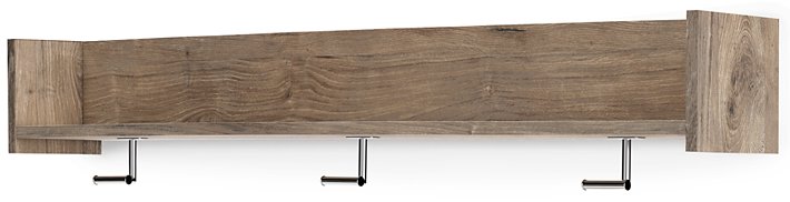 Oliah Bench with Coat Rack - Affordable Home Luxury