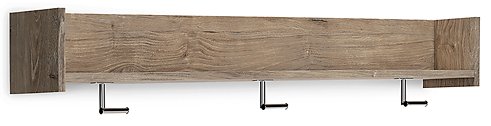 Oliah Bench with Coat Rack - Affordable Home Luxury