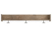 Oliah Bench with Coat Rack - Affordable Home Luxury