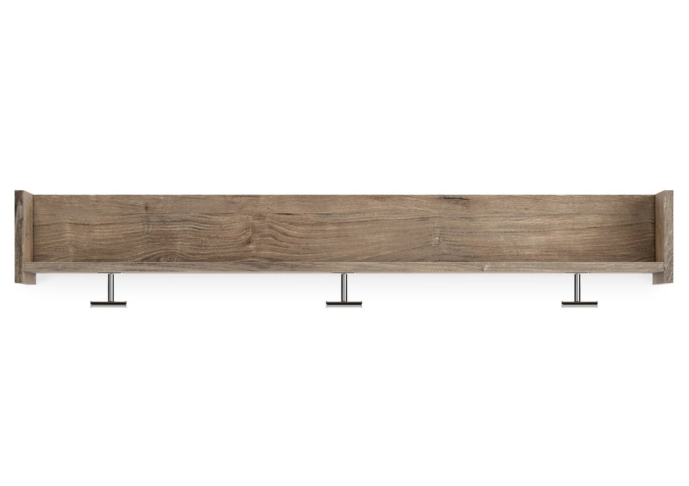 Oliah Bench with Coat Rack - Affordable Home Luxury