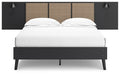 Charlang Panel Bed with 2 Extensions - Affordable Home Luxury