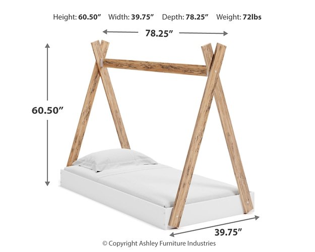 Piperton Youth Tent Complete Bed in Box - Affordable Home Luxury