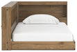 Deanlow Bookcase Storage Bed - Affordable Home Luxury