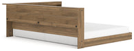 Deanlow Bookcase Storage Bed - Affordable Home Luxury