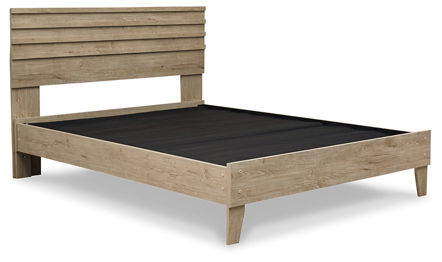 Oliah Queen Panel Bed - Affordable Home Luxury