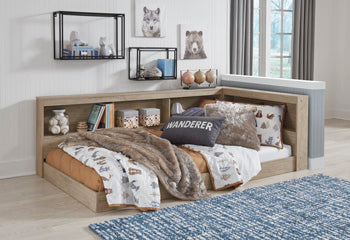 Oliah Youth Bookcase Storage Bed - Affordable Home Luxury