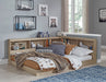 Oliah Youth Bookcase Storage Bed - Affordable Home Luxury