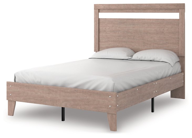 Flannia Panel Bed - Affordable Home Luxury