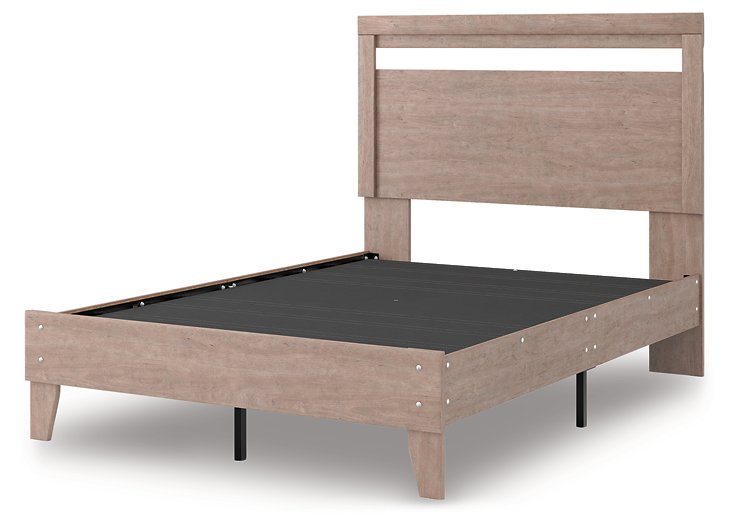 Flannia Panel Bed - Affordable Home Luxury