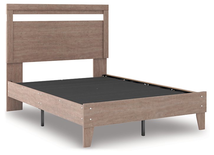 Flannia Panel Bed - Affordable Home Luxury