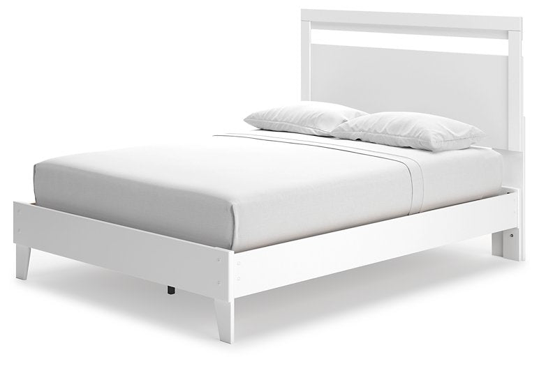 Flannia Panel Bed - Affordable Home Luxury