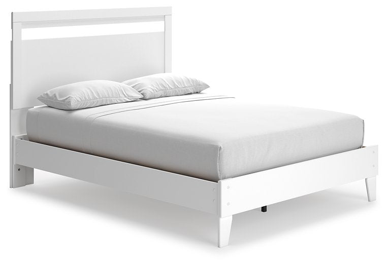 Flannia Panel Bed - Affordable Home Luxury