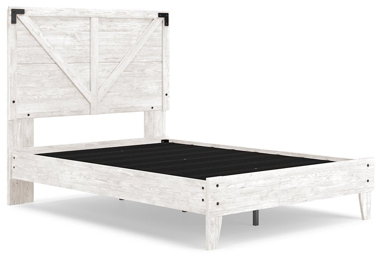 Shawburn Crossbuck Panel Bed - Affordable Home Luxury