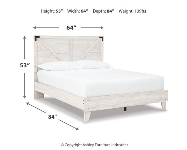 Shawburn Crossbuck Panel Bed - Affordable Home Luxury