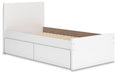 Onita Panel Bed with 1 Side Storage - Affordable Home Luxury