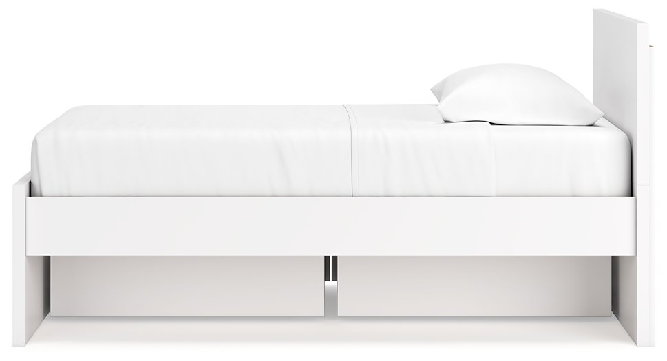 Onita Panel Bed with 1 Side Storage - Affordable Home Luxury