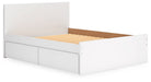 Onita Panel Bed with 1 Side Storage - Affordable Home Luxury