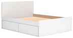 Onita Panel Bed with 2 Side Storage - Affordable Home Luxury