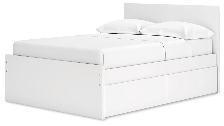 Onita Panel Bed with 2 Side Storage - Affordable Home Luxury