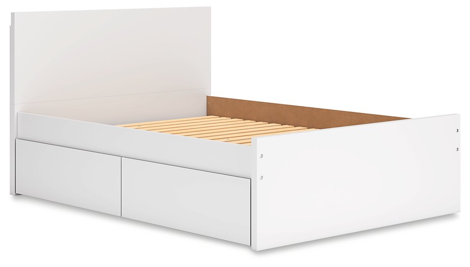 Onita Panel Bed with 2 Side Storage - Affordable Home Luxury