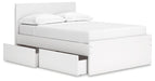 Onita Panel Bed with 2 Side Storage - Affordable Home Luxury