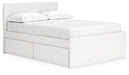 Onita Panel Bed with 2 Side Storage - Affordable Home Luxury