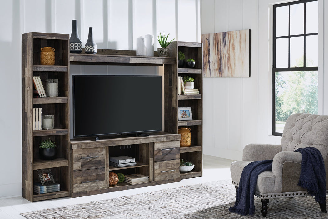 Derekson 4-Piece Entertainment Center - Affordable Home Luxury